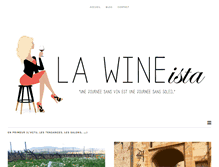 Tablet Screenshot of la-wine-ista.com